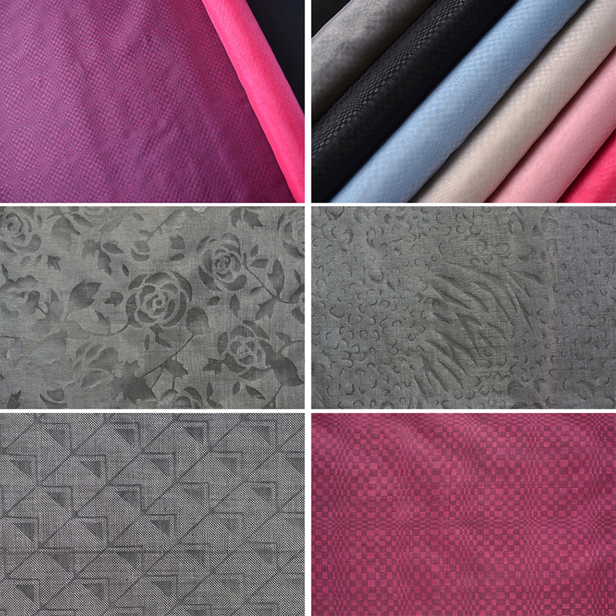 尼龍箱包軋花絲網布